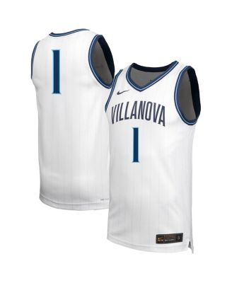 Nike - Men's White Villanova Wildcats 1 Retro Replica Basketball Jersey
