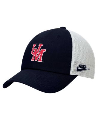 Nike - Men's  Navy/White Ole Miss Rebels Vintage Club Trucker Adjustable Hat