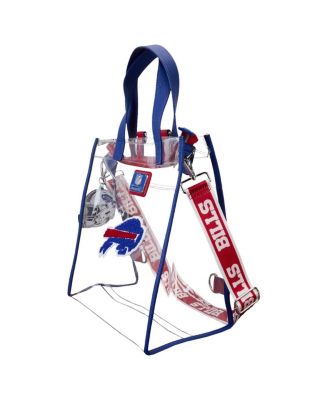 Buffalo Bills Clear Convertible Backpack Tote Bag