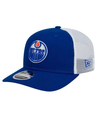 New Era - Men's Royal Edmonton Oilers Core Trucker 9SEVENTY Stretch-Snap Hat