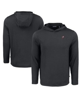 Cutter & Buck - Men's Cutter Buck Black Ohio State Buckeyes Coastline Epic Comfort Eco Long Sleeve Hoodie T-Shirt