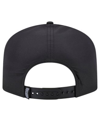 Men's Black Chicago Bulls Vented 9FIFTY A-Frame Snapback Hat