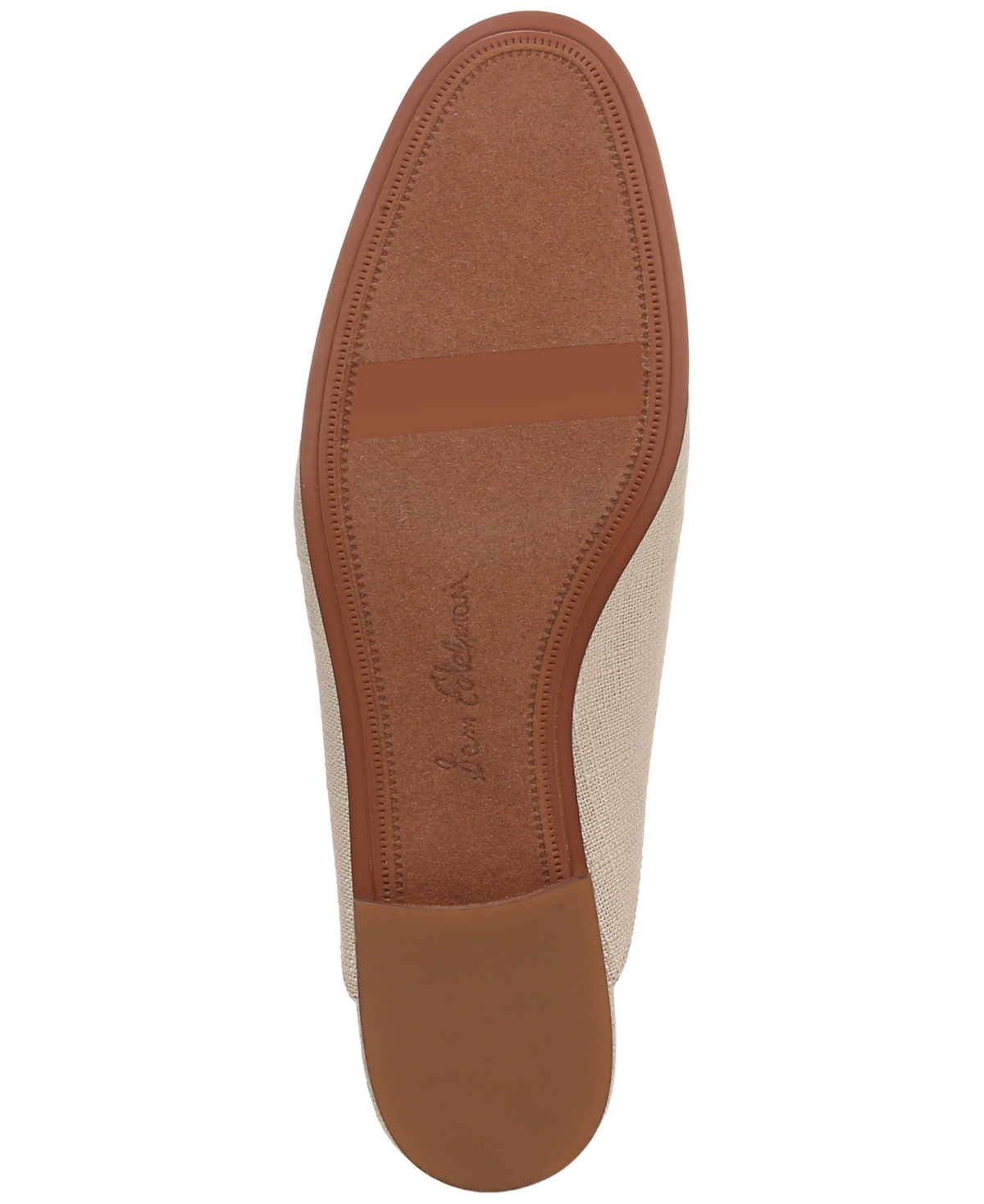 Shop Sam Edelman Women's Linnie Tailored Mules In Natural Fabric