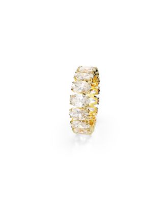Matrix Gold-Tone Plated Oval Cut Ring