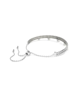 Ariana Grande x Round Cut White Rhodium Plated Bracelet