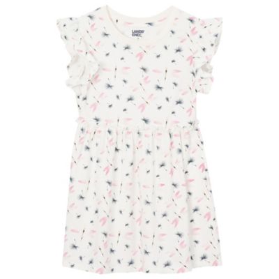 Girls Short Sleeve Gathered Waist Tunic Top