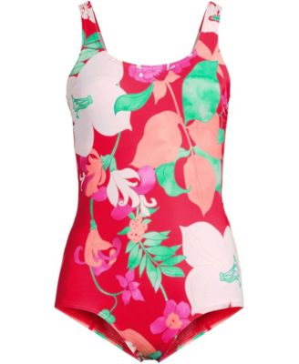 Women's Tugless Low Leg One Piece Swimsuit