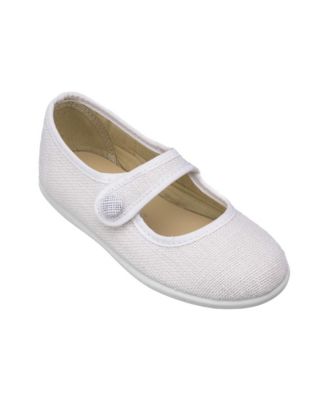 Toddler Girls Linen Mary Jane