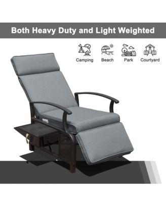 Adjustable Patio Recliner Chair Lounge Chairs
