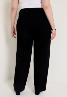 June + Vie Plus Size June + Vie Curvie Fit High-Waisted Straight-Leg Jean
