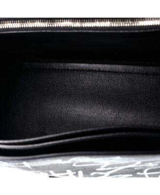 Medium Graffiti Crush Chain Flap Bag Leather