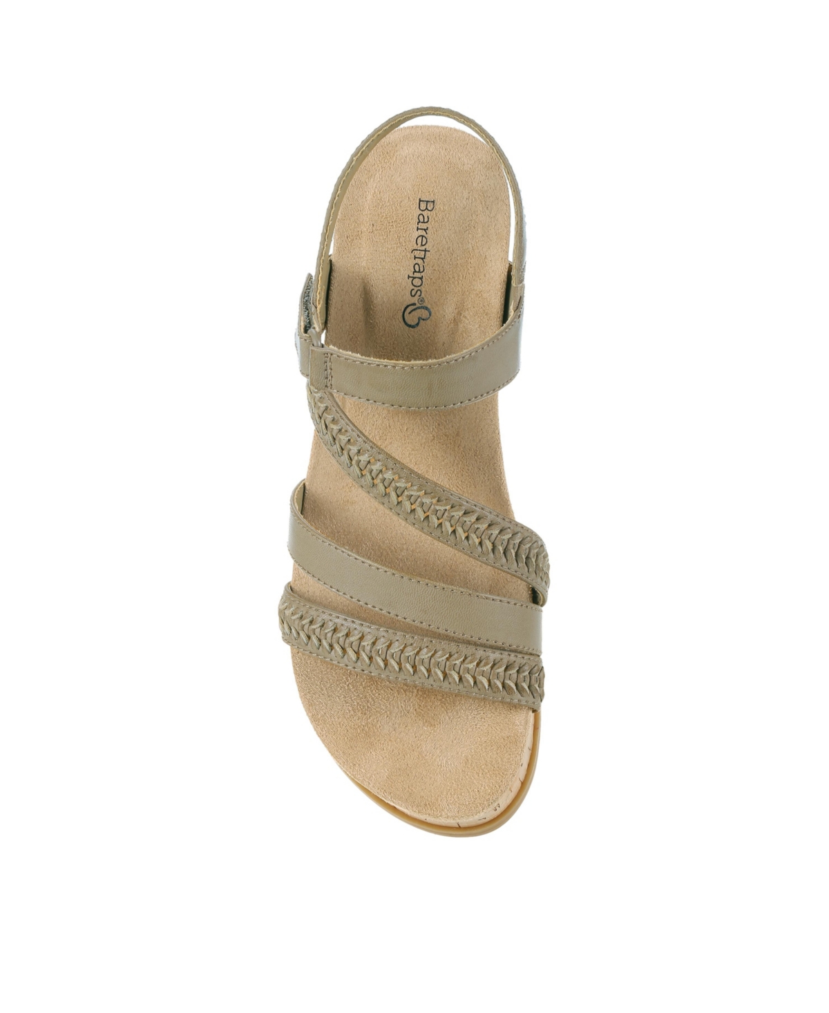 Shop Baretraps Women's Ciara Wedge Sandals In Dove Gray