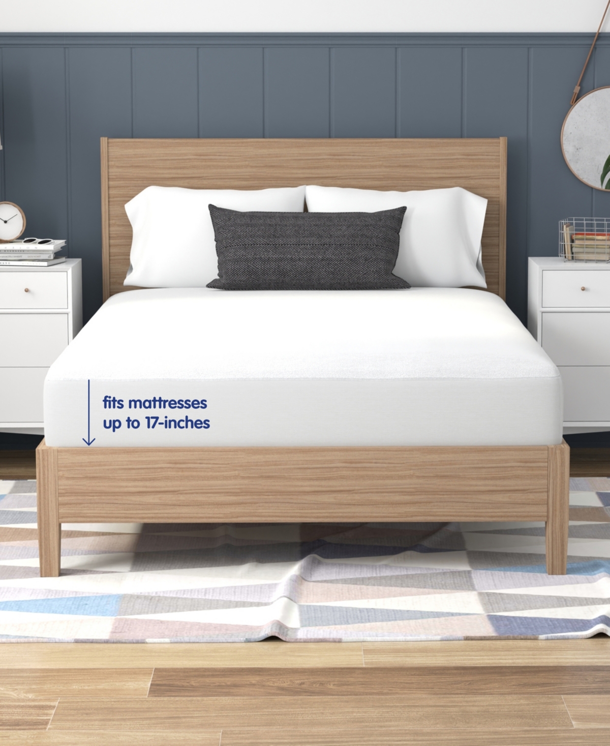Vibe Premium Fitted Terry Cloth Waterproof Mattress Protector