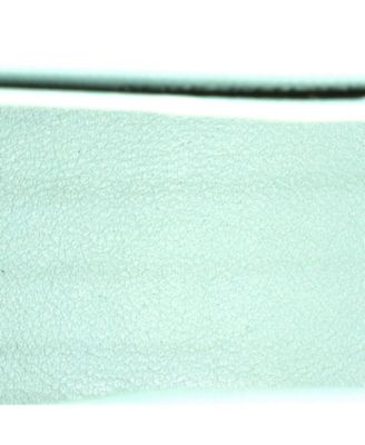 Mini Hourglass Chain Top Handle Bag Embossed Leather