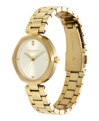 Women's Dimension Gold Tone Bracelet Watch, 32mm