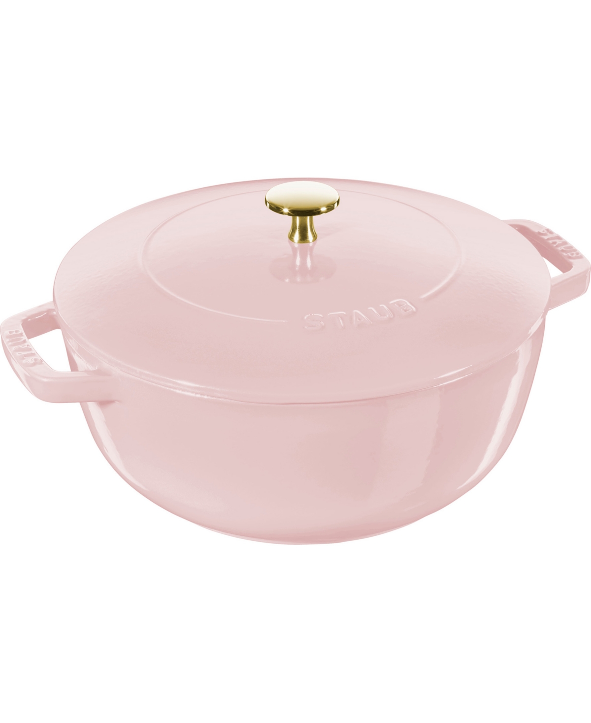 Staub Cast Iron 5-qt. Essential French Oven In Peony Pink