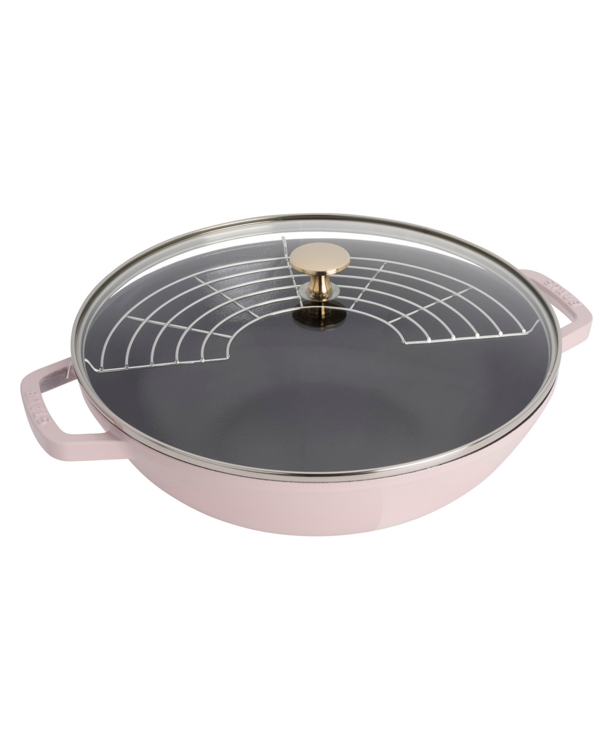 Staub Enameled Cast Iron 4.5-qt. Perfect Pan With Lid