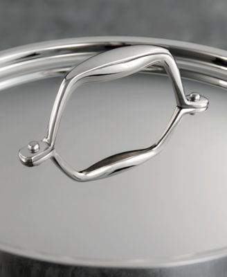 Signature Tri-Ply Clad Stainless Steel 6-Quart Braiser Pan with Lid
