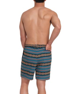 Men's Printed 7" Packable Swim Trunk