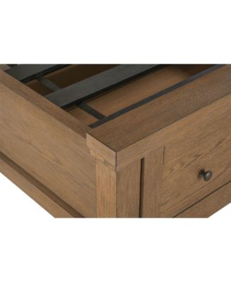 Alverton King Upholstered Storage Bed, Created for Macy's