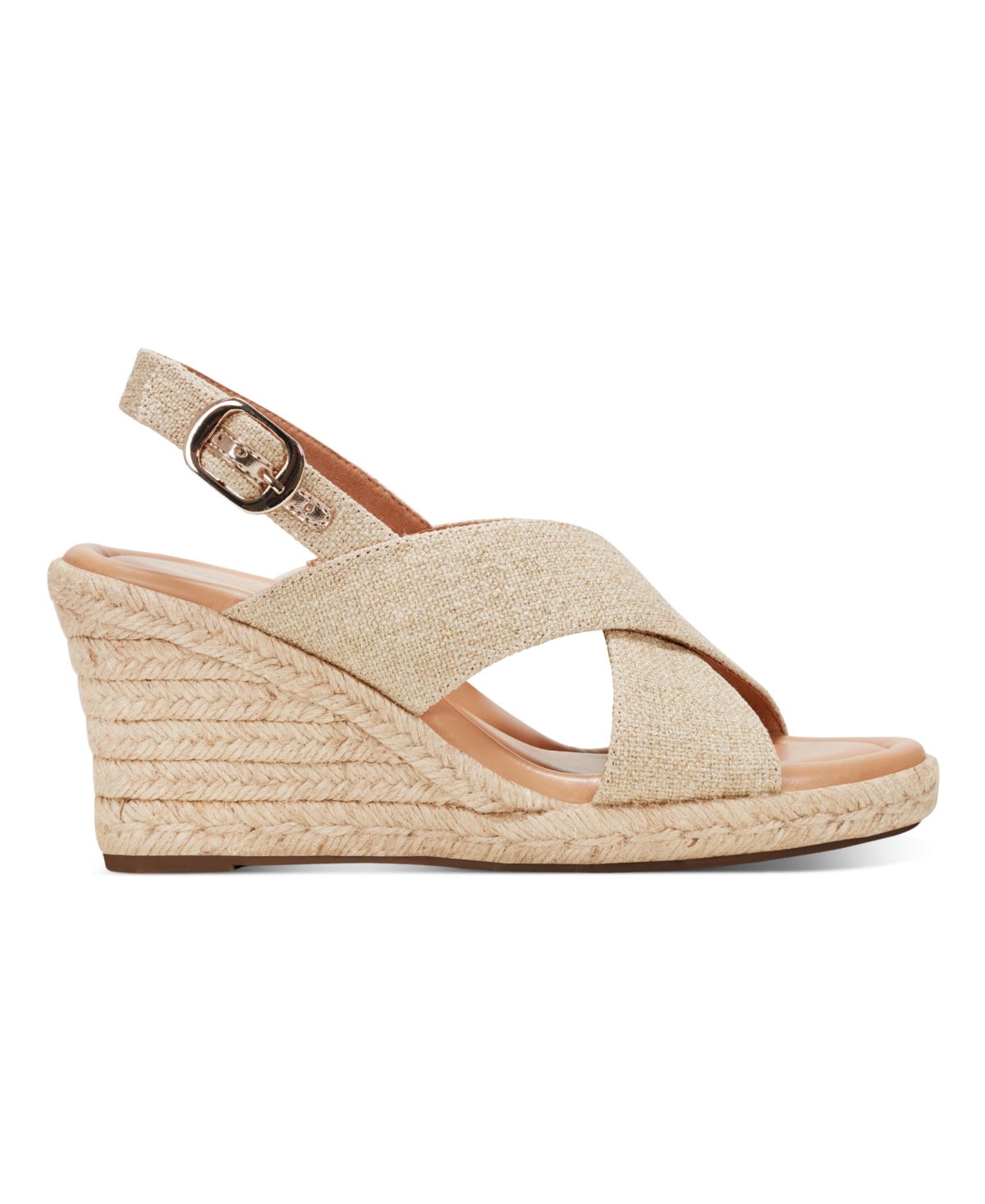 EASY SPIRIT WOMEN'S ARIANE ESPADRILLE WEDGE SANDALS 