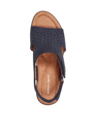 Women's Calix Laser Cut Leather Slingback Sandals