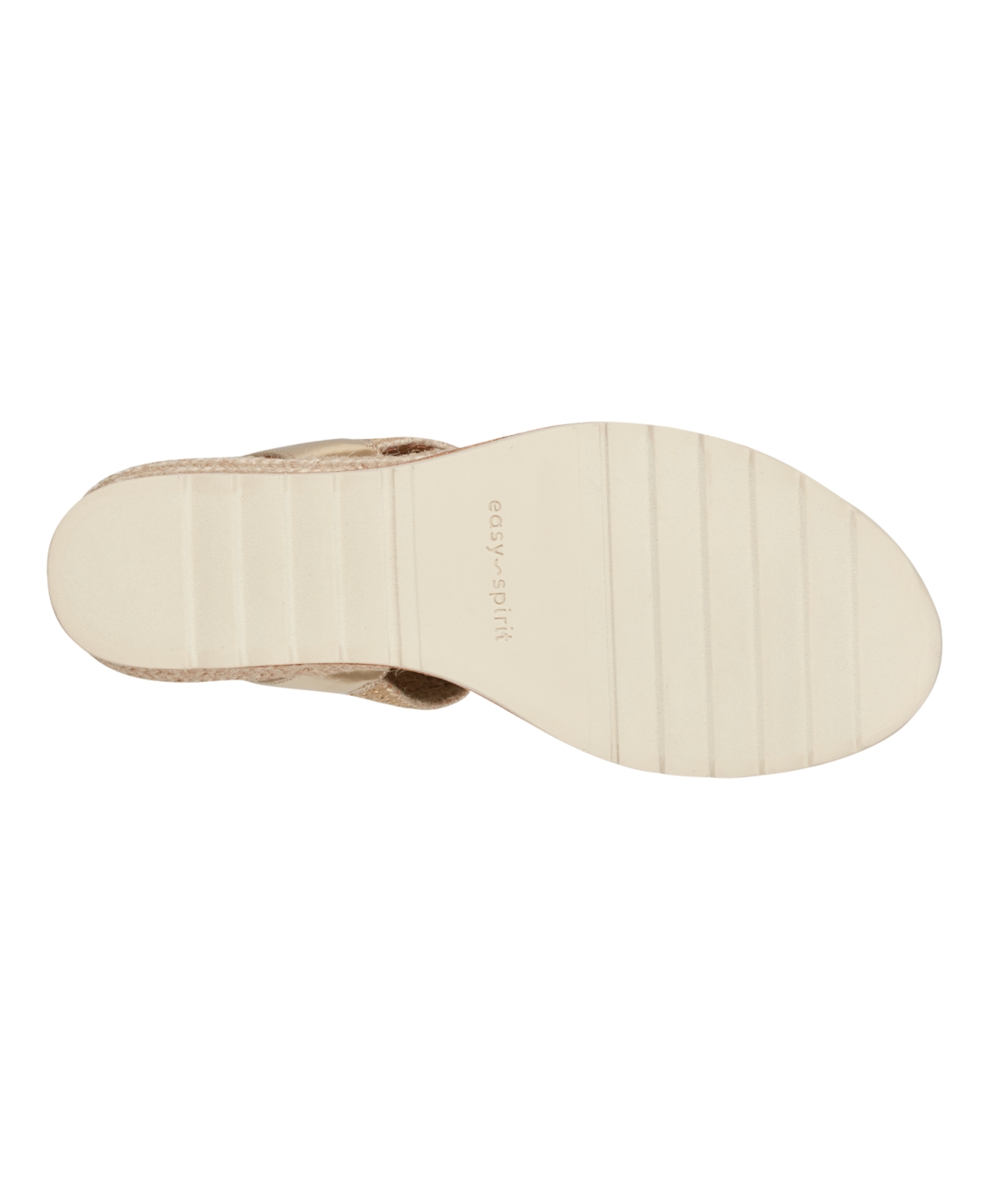 Shop Easy Spirit Women's Susana Slingback Wedge Sandals In Gold