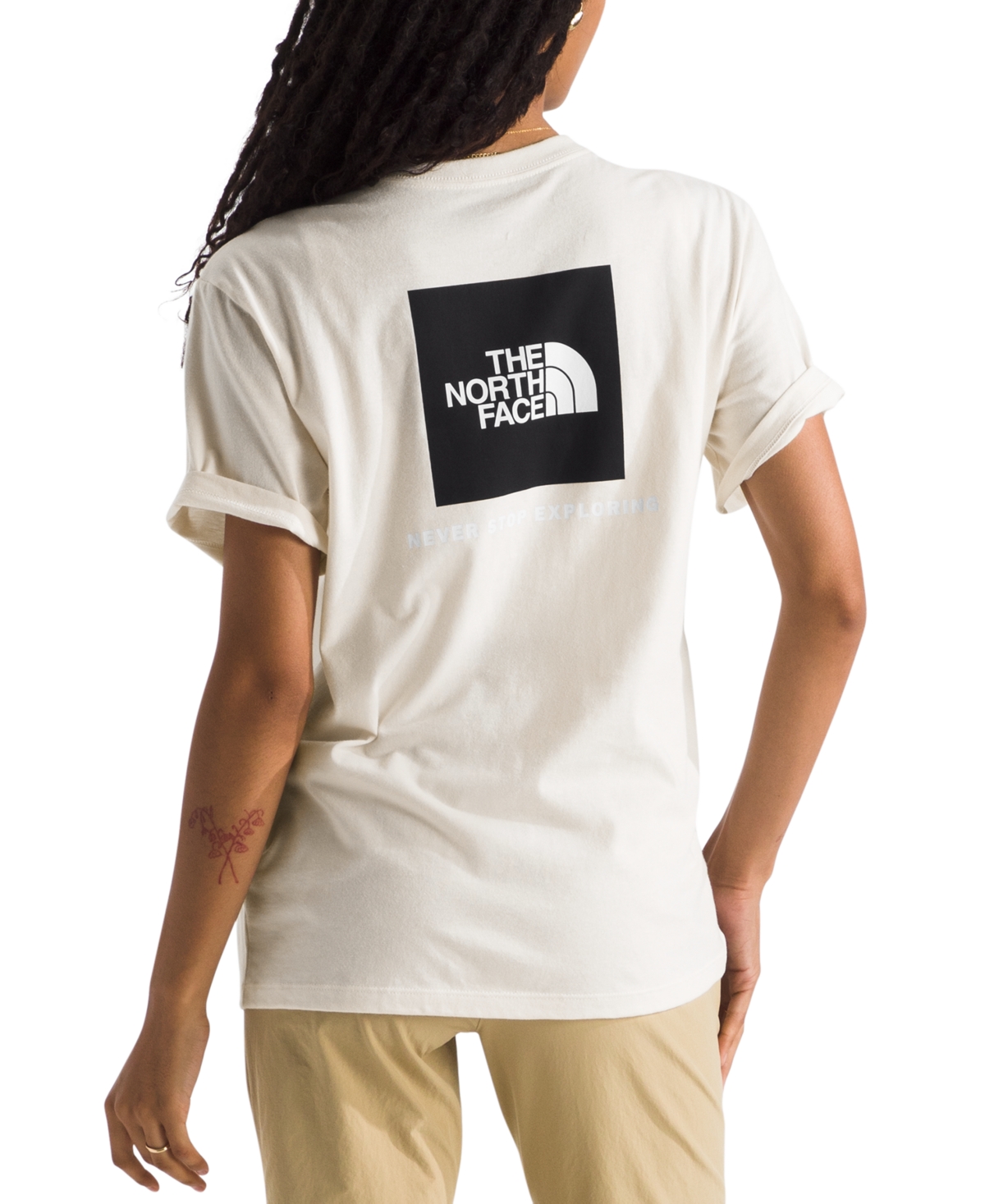 THE NORTH FACE WOMEN'S SHORT-SLEEVE CORE BOX NSE TEE 