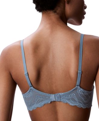 Women's Sensual Stretch Lace Unlined Full-Coverage Bra QF8120