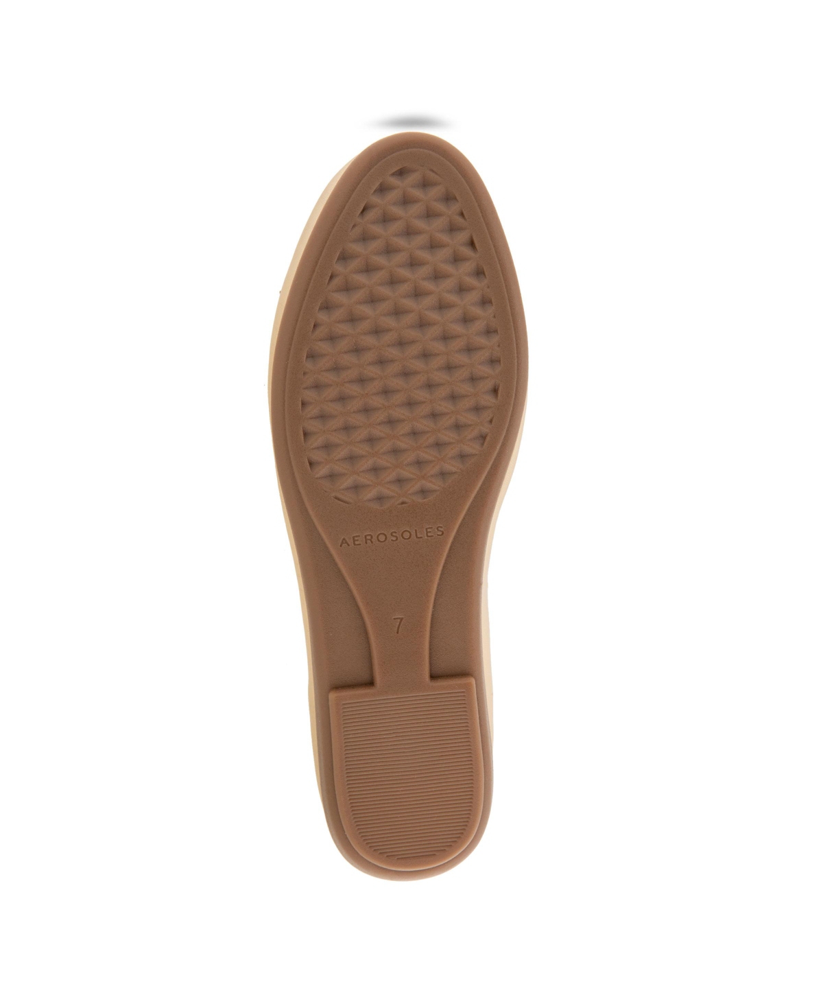 AEROSOLES WOMEN'S BELL ALMOND TOE BALLET FLATS 