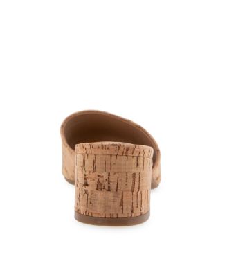 Women's Como Round Toe Slide Sandals