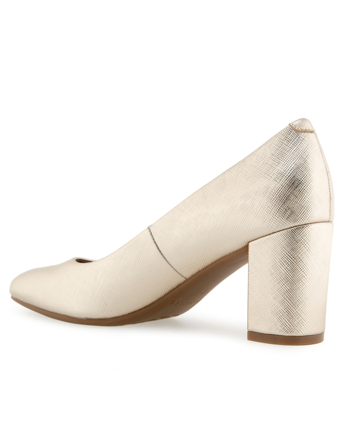 AEROSOLES WOMEN'S BETSY ALMOND TOE PUMP HEELS 