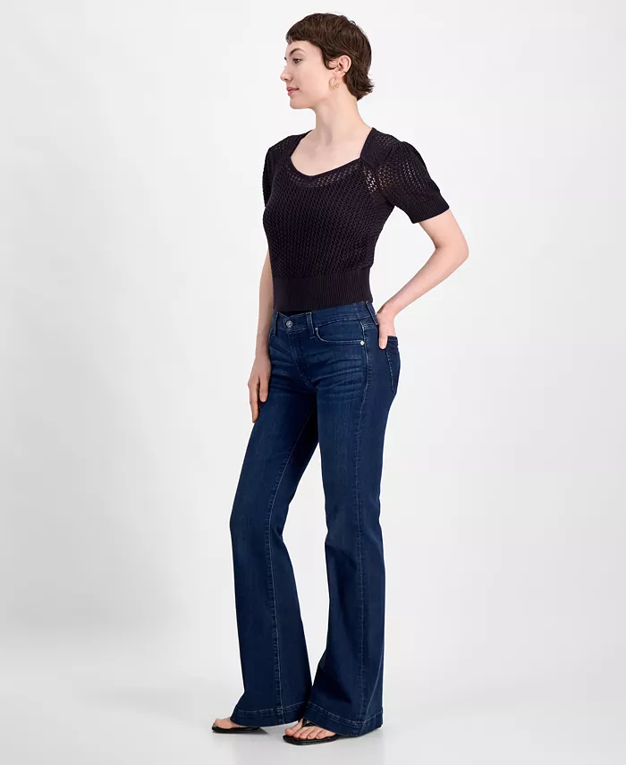 Women's Dojo Mid-Rise Flare Slim Illusion Jeans - thumbnail 3