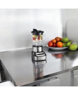 Multi-Function Kitchen Countertop Blender with Glass Pitcher for Smoothies and More