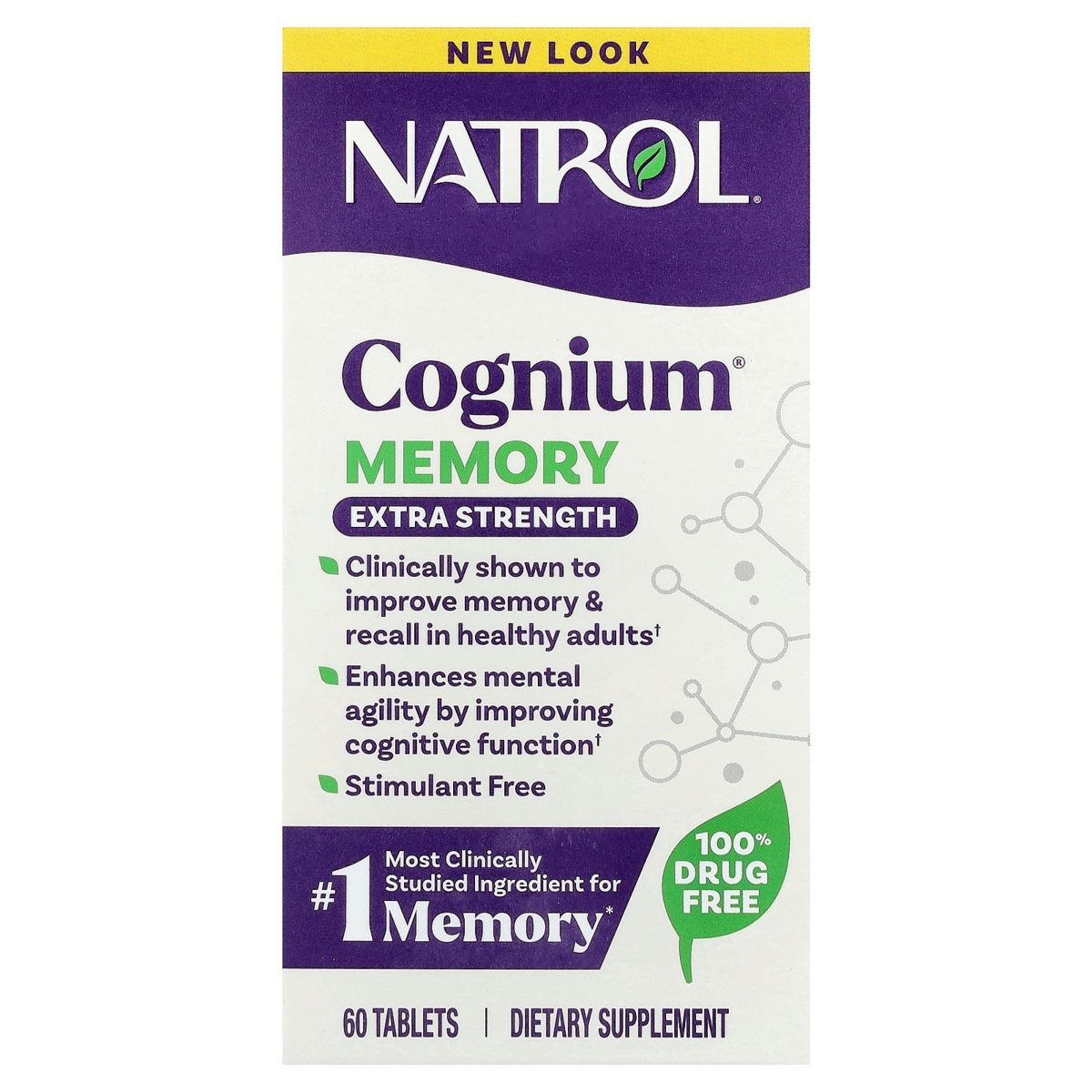 Cognium Memory Extra Strength 200 mg - 60 Tablets