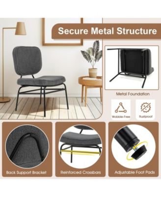 Comfortable Accent Chair with Upholstered Seat and Stylish Modern Design