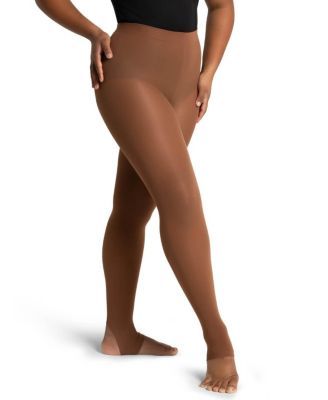 Women's Ultra Soft Self Knit Waistband Stirrup Tight