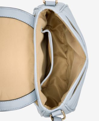 Small Quilted Saddle Crossbody, Exclusively at Macy's 