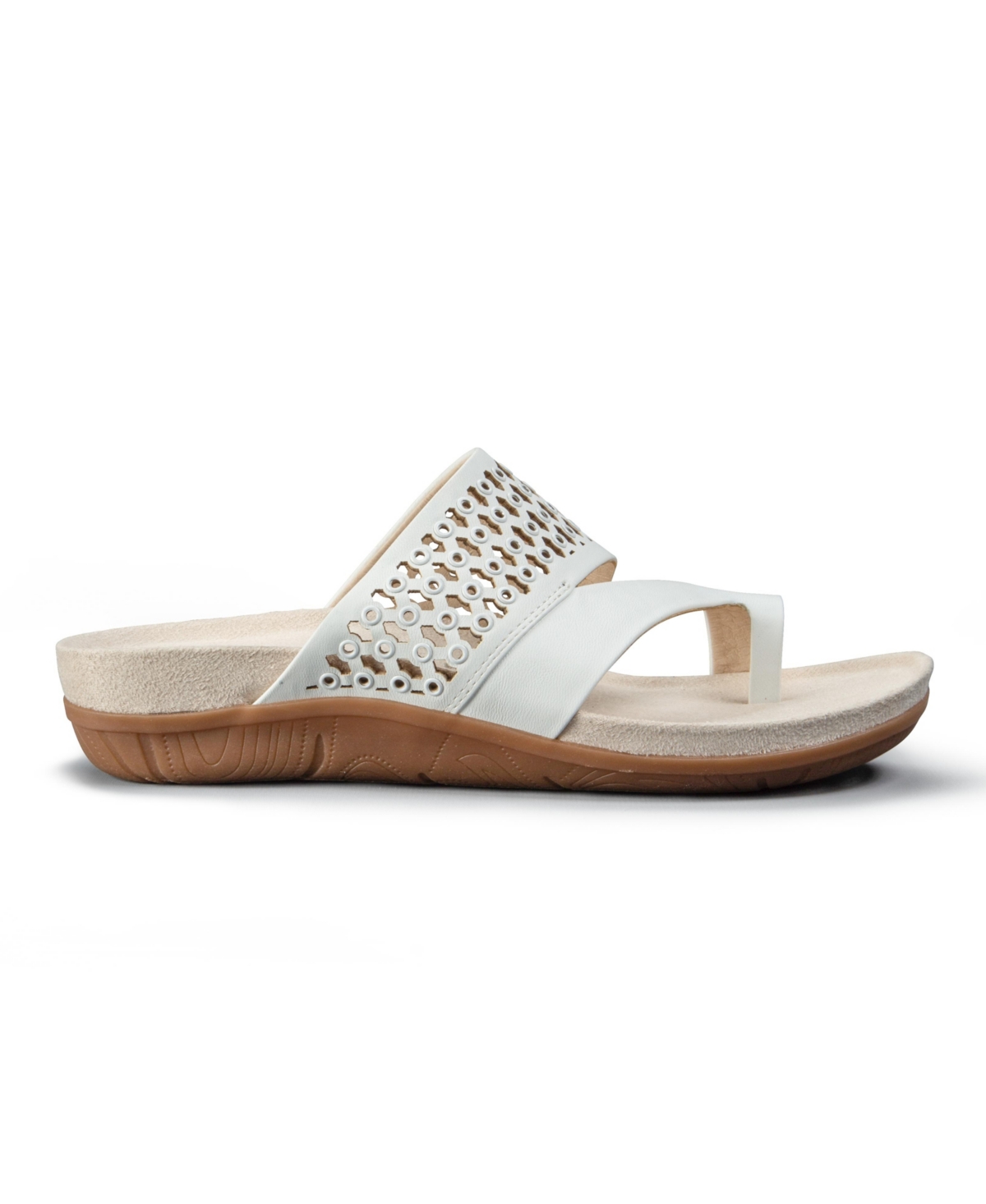 Baretraps Women's Juny Slide On Sandals In White