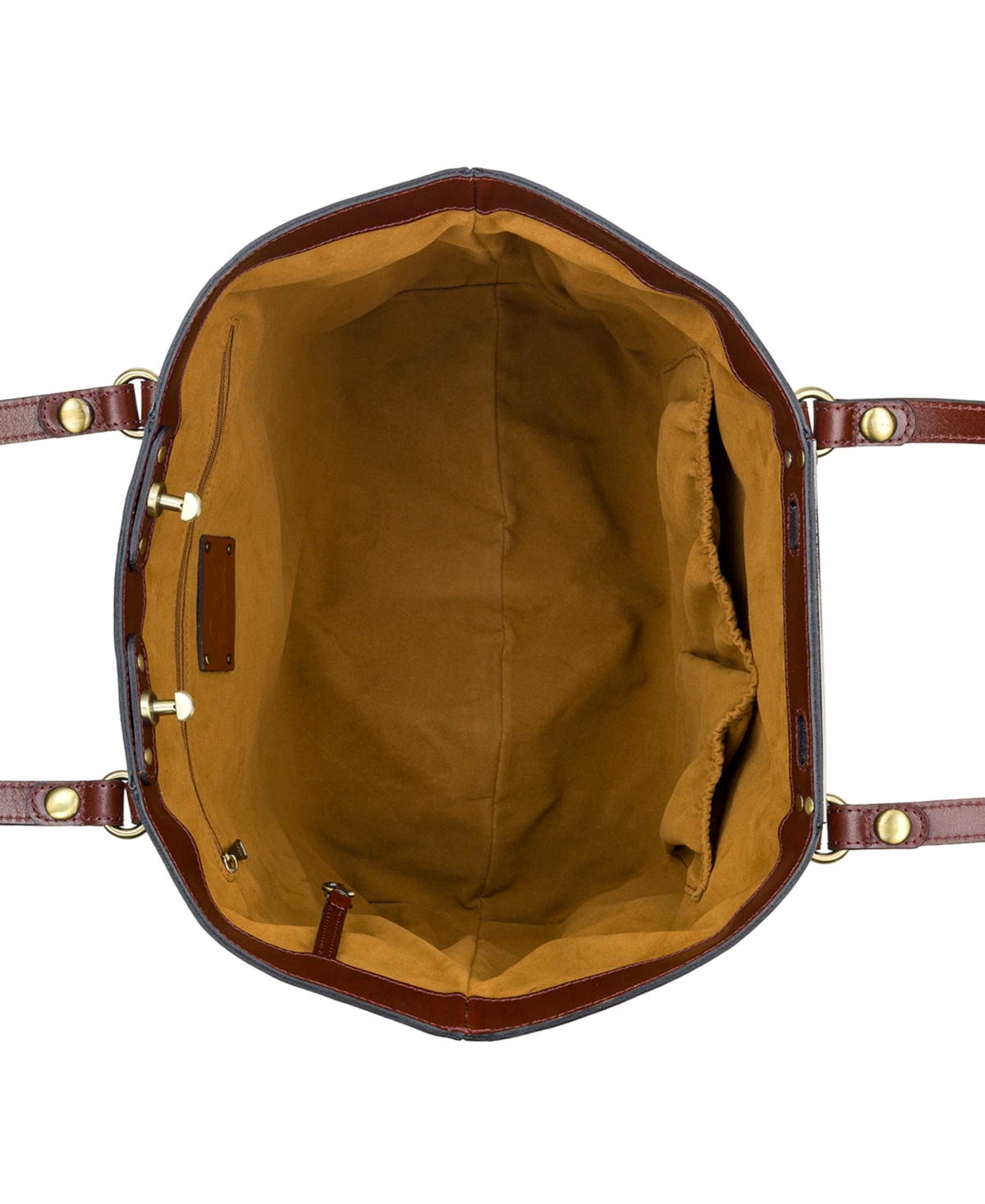 Shop Patricia Nash Benvenuto Smooth Leather Tote In Greek Map