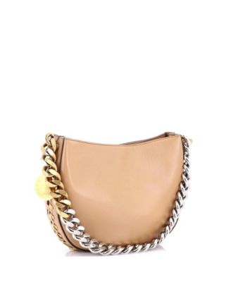 Medium Frayme Shoulder Bag Faux Leather