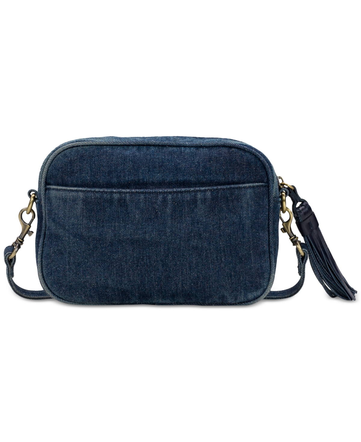 Shop Patricia Nash Josie Woven Denim Small Crossbody