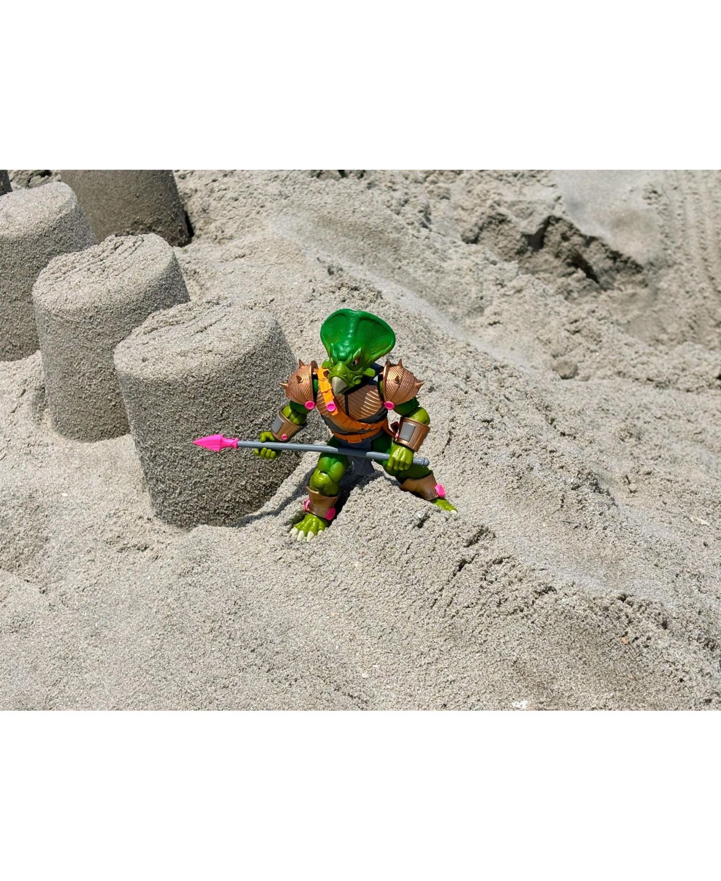 Подвижная фигурка Saurozoic Warriors Dinosaur Ceratopsian Guard, 6 дюймов, от 8 лет, цвет: Open Miscellaneous — фото 3