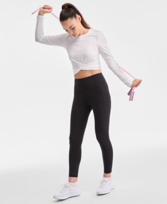 Women's Soft Rib Long-Sleeve Top, Exclusively at Macy's