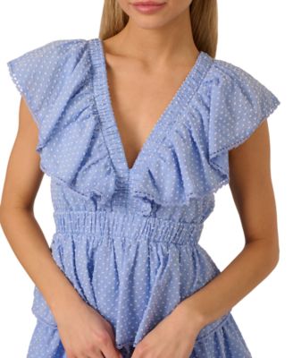 by Adrianna Papell Women's Tiered Mini Dress