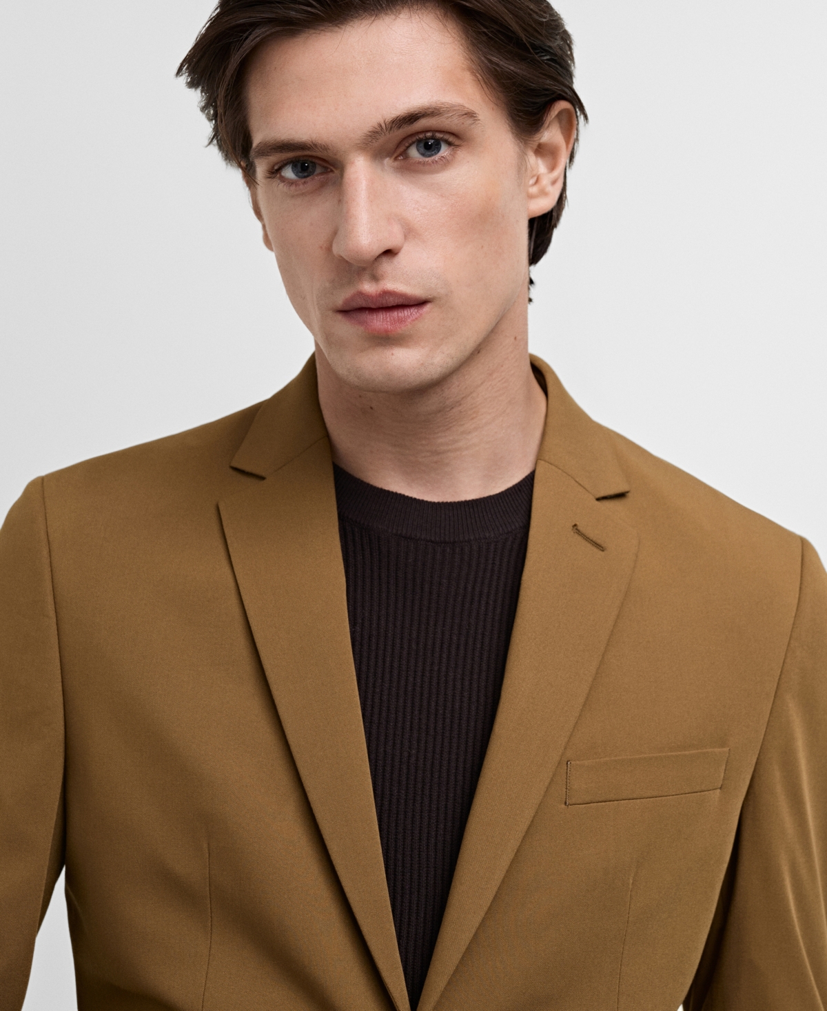 MANGO MEN'S SUPER SLIM-FIT SUIT BLAZER 