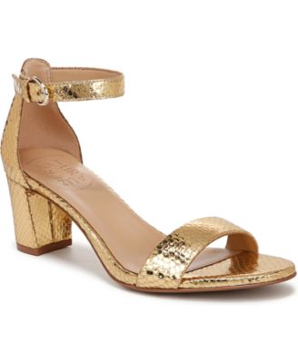 Women's Vera Block Heel Ankle Strap Dress Sandals