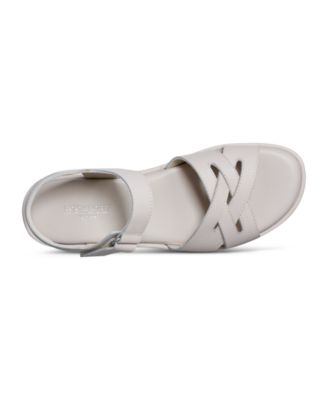 Women's Amira Strappy Open Toe Casual Wedge Sandals