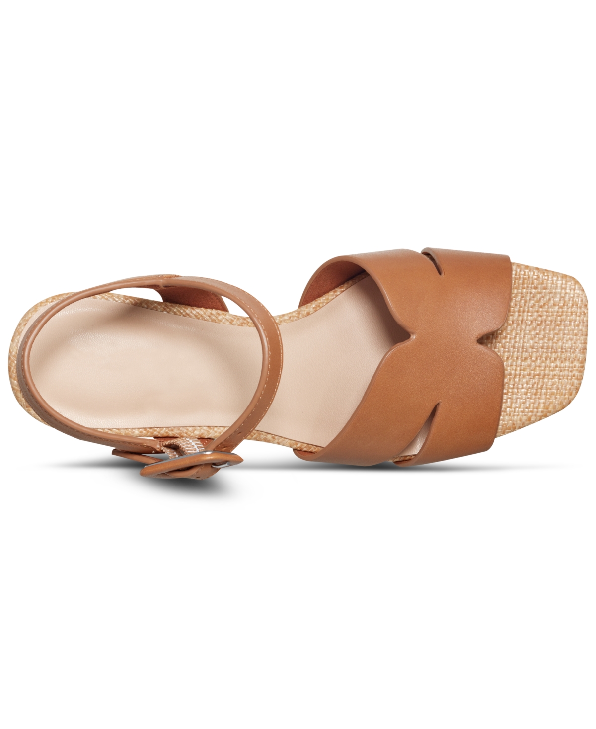 Shop Rockport Women's Georje Open Toe Dress Sandals In Brown Leather