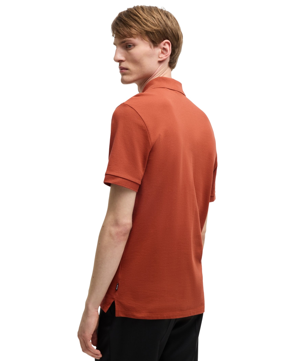 Hugo Boss Boss By  Men's Regular-fit Pallas Polo Shirt In Orange